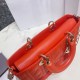 Replica Borsa Christian Dior Lady D-Joy in pelle di agnello Cannage arancione