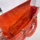 Replica Borsa Christian Dior Lady D-Joy in pelle di agnello Cannage arancione
