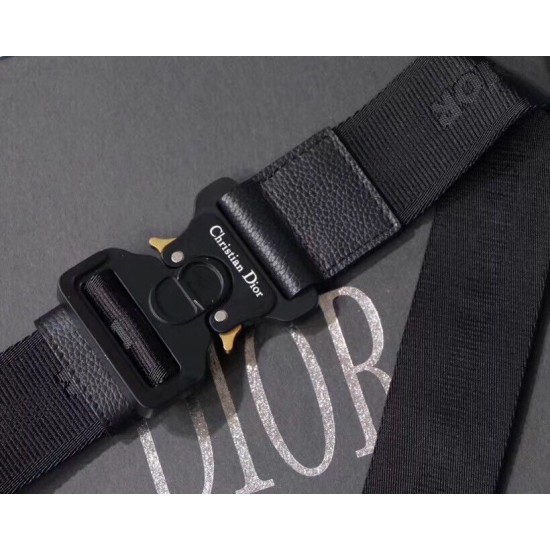 Replica Christian Dior Saddle Belt Borsa da uomo in tela obliqua