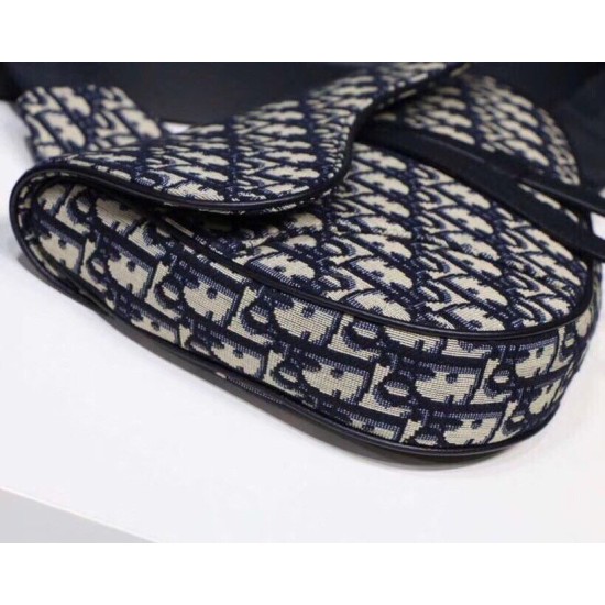 Replica Christian Dior Saddle Belt Borsa da uomo in tela obliqua