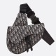 Replica Christian Dior Saddle Belt Borsa da uomo in tela obliqua