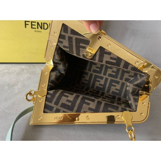 Replica Borsa Fendi First Piccola Verde