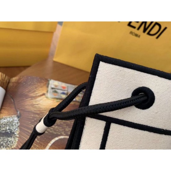Replica Borsa shopper Roma grande Fendi in tela non tinta Replica Borsa shopper Roma grande Fendi in tela non tinta