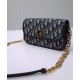 Replica Borsa Christian Dior 30 Montaigne Avenue Blu scuro Replica Borsa Christian Dior 30 Montaigne Avenue Blu scuro