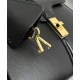 Replica Borsa Celine Mini 16 Pelle di vitello naturale Nera