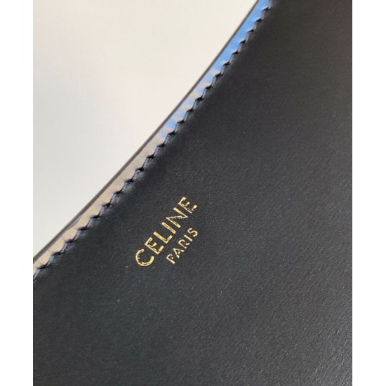 Replica Borsa Celine media Celine Croque nera