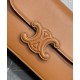 Replica Borsa Celine Classique Cuir Triomphe in pelle di vitello naturale caffè