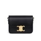 Replica Borsa Celine Teen Triomphe in pelle di vitello lucida nera