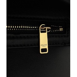 Replica Borsa Celine Teen Triomphe in pelle di vitello lucida nera