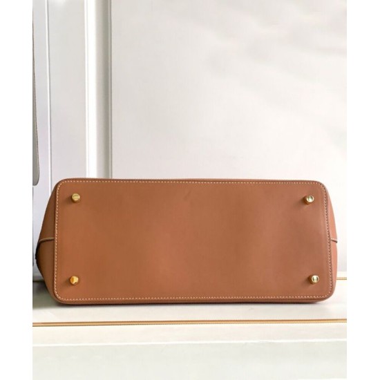 Replica Borsa Celine Conti in morbida pelle di vitello caffè