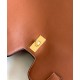 Replica Celine Cabas 16 Borsa in pelle di vitello liscia Caffè