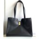 Replica Borsa Celine Cabas 16 Pelle di vitello liscia Nera