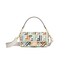 Replica Borsa Fendi Baguette 8BR600 Crema