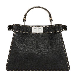 Replica Borsa Fendi Peekaboo ISeeU piccola 8BN327 nera