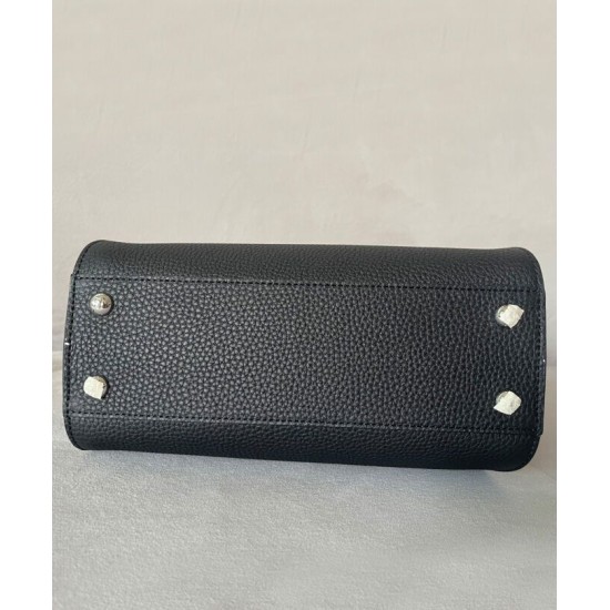 Replica Borsa Fendi Peekaboo ISeeU piccola 8BN327 nera