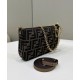 Replica Fendi Baguette Pouch 8BS073 Borsa Caffè
