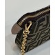 Replica Fendi Baguette Pouch 8BS073 Borsa Caffè