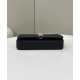 Replica Portafoglio Fendi Fendigraphy Su Catena 8BS076 Nero