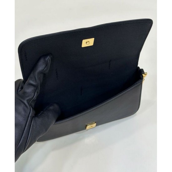 Replica Portafoglio Fendi Fendigraphy Su Catena 8BS076 Nero