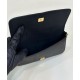 Replica Portafoglio Fendi Fendigraphy Su Catena 8BS076 Nero