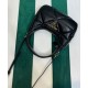 Replica Mini borsa Prada in pelle nappa con impunture 1BA384 Nera
