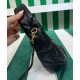 Replica Mini borsa Prada in pelle nappa con impunture 1BA384 Nera