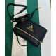 Replica Miniborsa Prada in pelle 1BH202 Nera