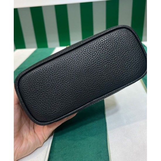 Replica Miniborsa Prada in pelle 1BH202 Nera