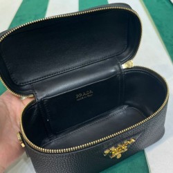 Replica Miniborsa Prada in pelle 1BH202 Nera
