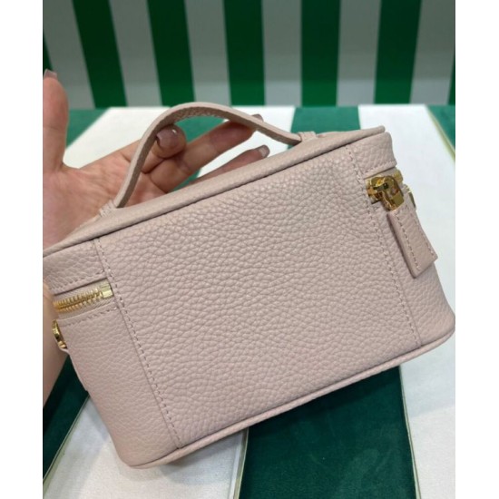 Replica Miniborsa Prada in pelle 1BH202 Rosa