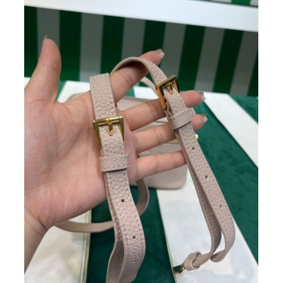 Replica Miniborsa Prada in pelle 1BH202 Rosa