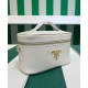 Replica Prada Miniborsa in pelle 1BH202 Bianca