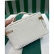 Replica Prada Miniborsa in pelle 1BH202 Bianca