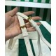 Replica Prada Miniborsa in pelle 1BH202 Bianca