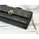 Replica Christian Dior Miss Dior Lady Dior Mini Borsa Nera