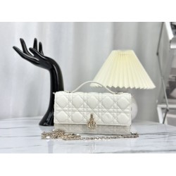 Replica Christian Dior Miss Dior Lady Dior Mini Borsa Bianca