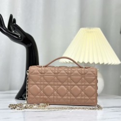 Replica Christian Dior Miss Dior Lady Dior Mini Bag Albicocca