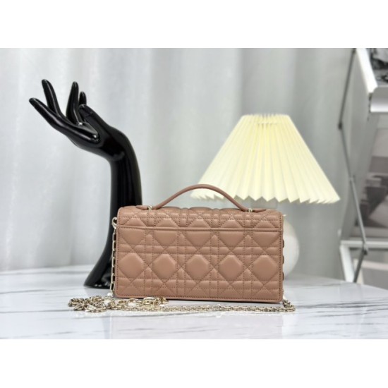 Replica Christian Dior Miss Dior Lady Dior Mini Bag Albicocca