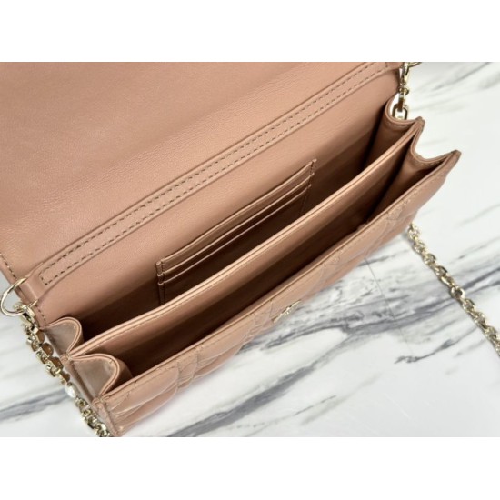 Replica Christian Dior Miss Dior Lady Dior Mini Bag Albicocca