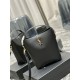 Replica Borsa a secchiello YSL Saint Laurent Le 5 A 7 Nera