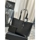 Replica Borsa Shopping YSL Saint Laurent Tote In Pelle Stampa Coccodrillo Nera