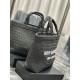 Replica Borsa tote ricamata YSL Saint Laurent Rive Gauche nera