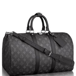 Replica Keepall Bandouliere 55 M40605 Nero