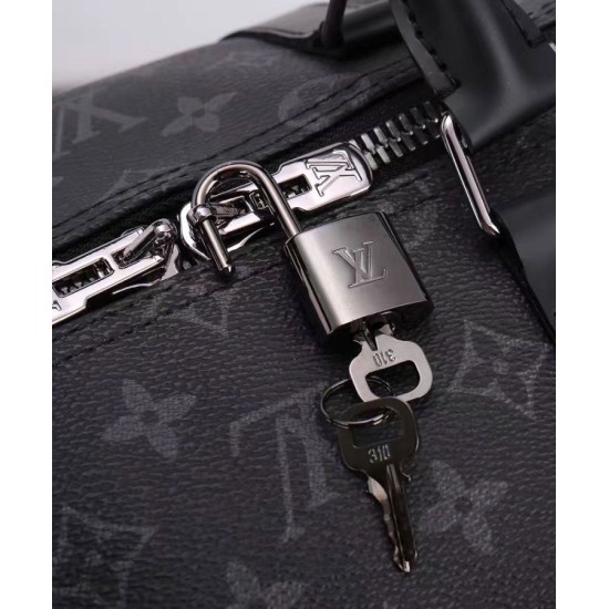 Replica Keepall Bandouliere 55 M40605 Nero