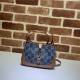 Replica Mini borsa a tracolla Jackie 1961 637092 blu