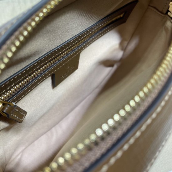 Replica Borsa a tracolla piccola Horsebit 1955 45454 marrone