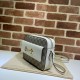 Replica Borsa a tracolla piccola Horsebit 1955 45454 Bianco