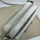 Replica Borsa a tracolla piccola Horsebit 1955 45454 Bianco