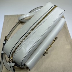 Replica Borsa a tracolla piccola Horsebit 1955 45454 Bianco