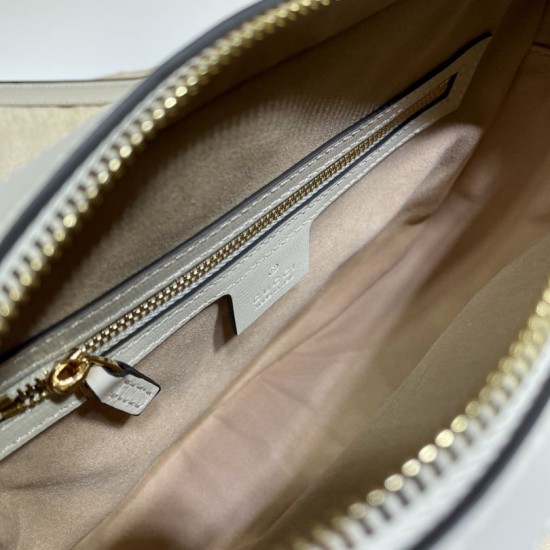 Replica Borsa a tracolla piccola Horsebit 1955 45454 Bianco
